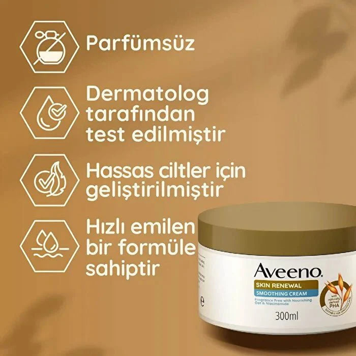 Aveeno Skin Renewal Vücut Kremi 300 ml