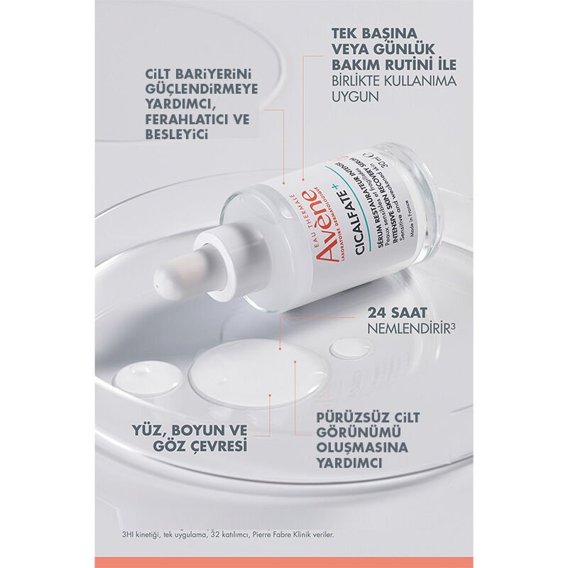 Avene Cicalfate+ Intensive Serum Onarıcı ve Güçlendirici Cilt Bakım Serumu 30 ml