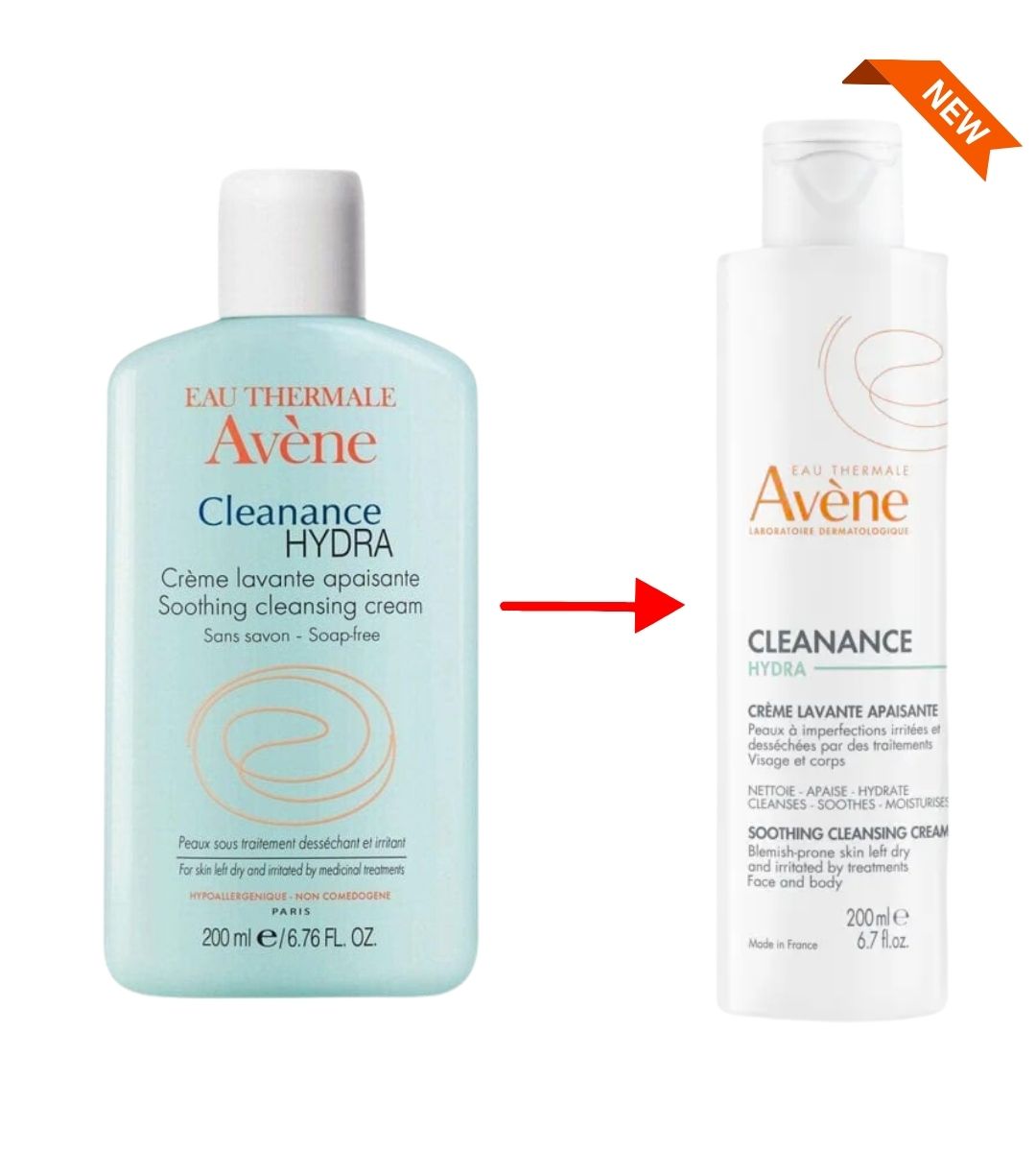 Avene Cleanance Hydra Cleansing Cream Temizleme Kremi 200 ml