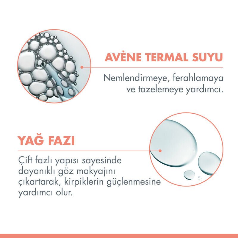 Avene Demaquillant Yeux İntense Çift Fazlı Makyaj Temizleyici 125 ml
