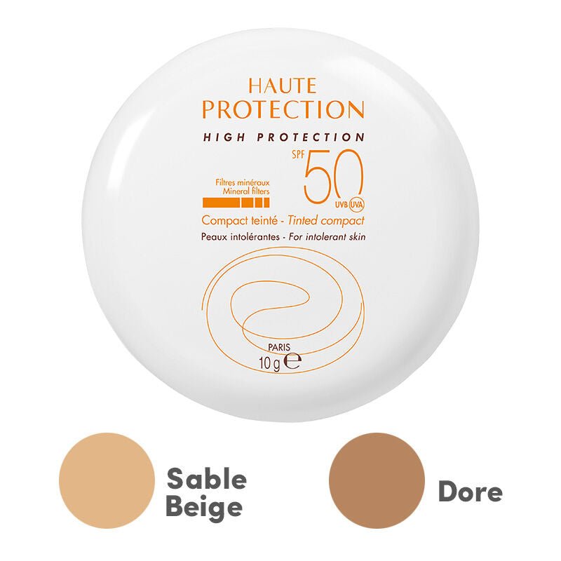 Avene SPF 50 Renkli Güneş Koruyucu Compact Krem Fondöten 10 gr-Sable
