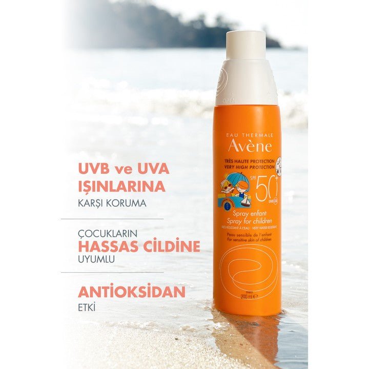 Avene Spray Enfant Spf 50+ Çocuklar İçin Güneş Spreyi 200 ml