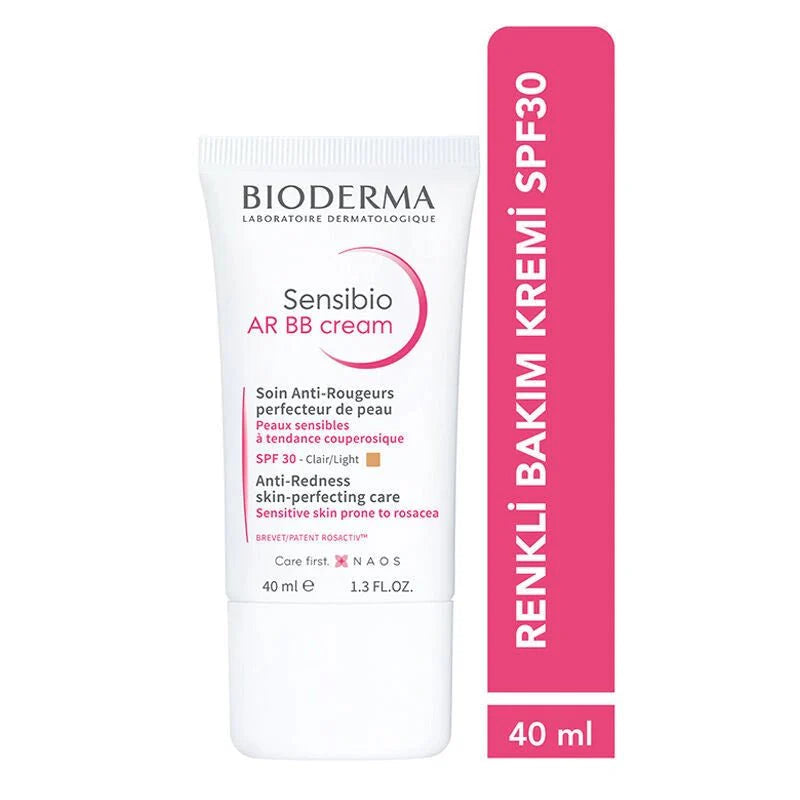 Bioderma Sensibio AR BB Kızarıklık Karşıtı Bakım Kremi 40 ml -Light
