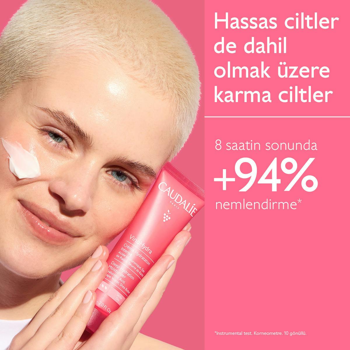 Caudalie VinoHydra Yoğun Nemlendirici Bakım Kremi 60 ml