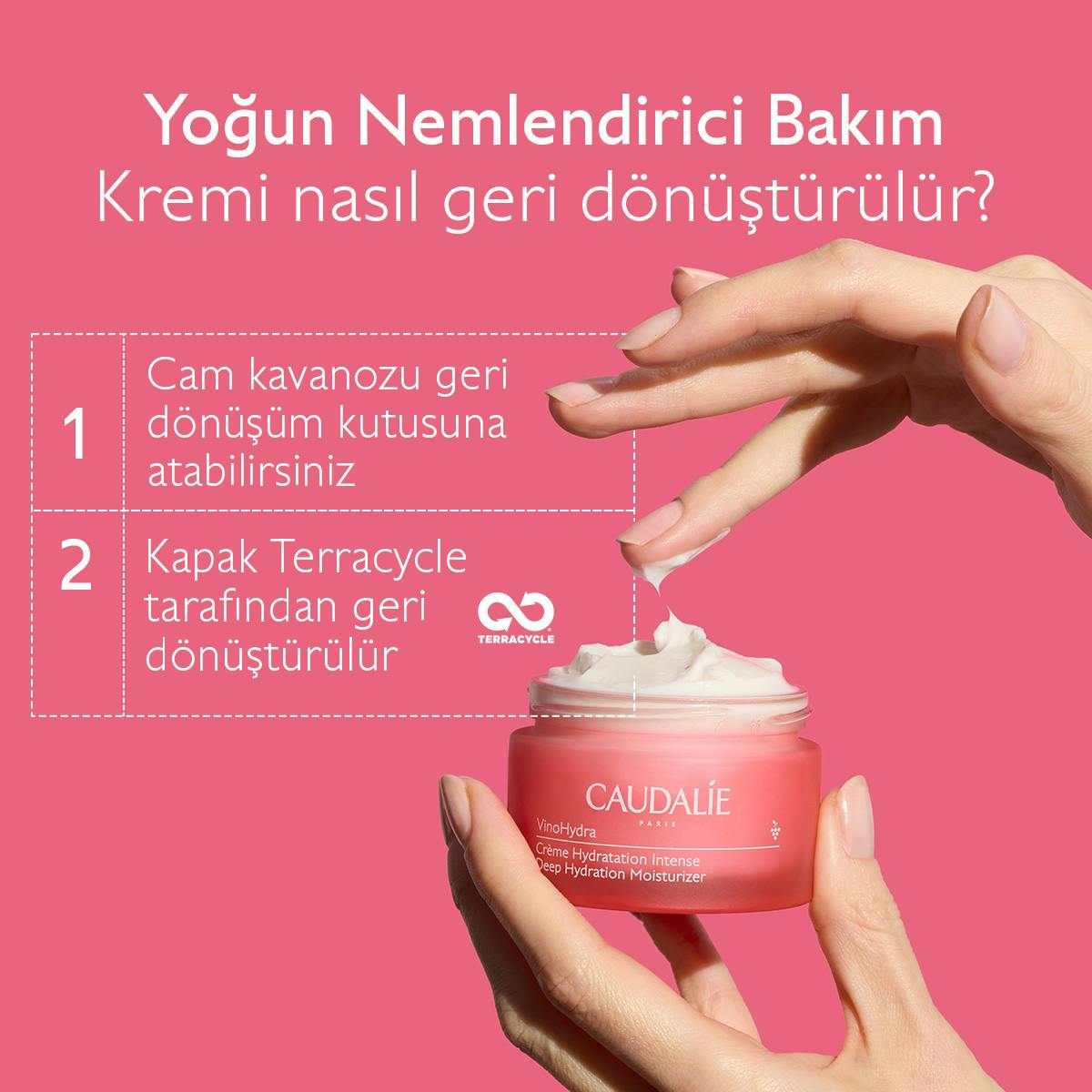 Caudalie VinoHydra Yoğun Nemlendirici Bakım Kremi 60 ml