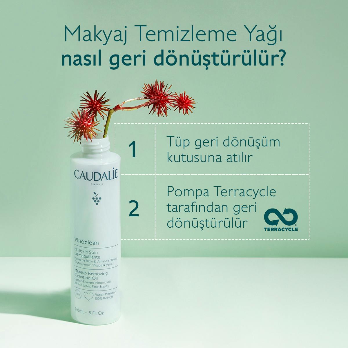 Caudalie Vinoclean Makyaj Temizleme Yağı 75ml