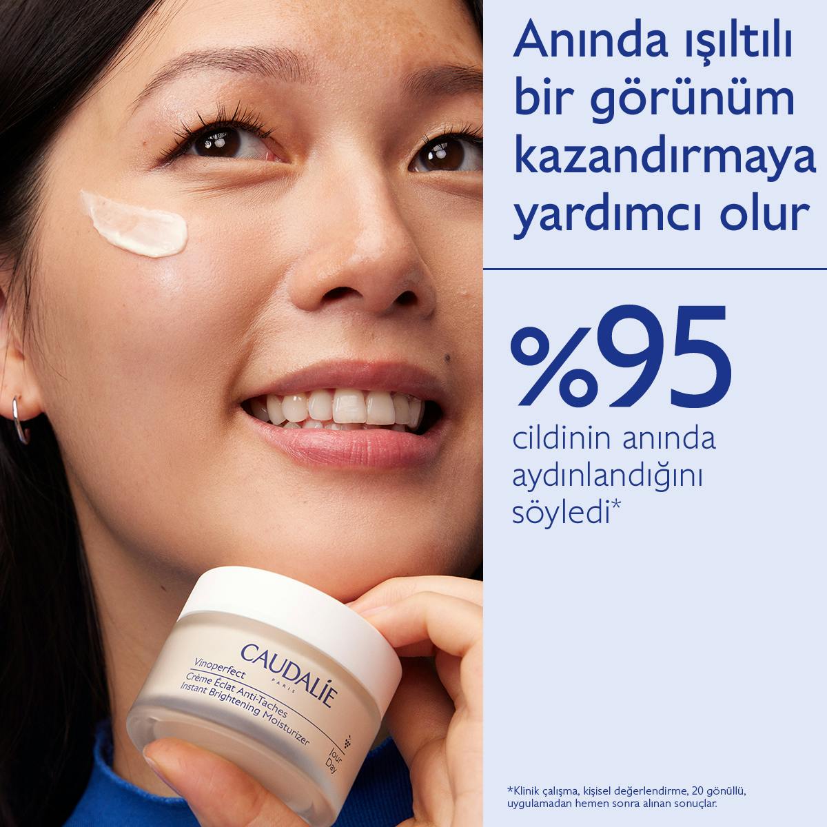 Caudalie Vinoperfect Anında Işıltı Veren Gündüz Bakım Kremi 50 ml