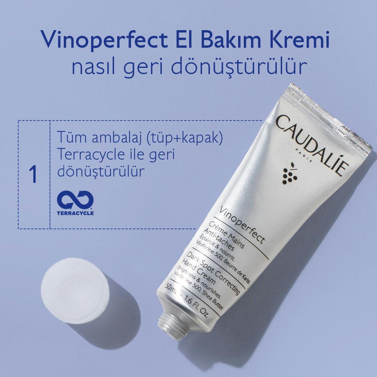Caudalie Vinoperfect Leke Karşıtı El Bakım Kremi 50 ml