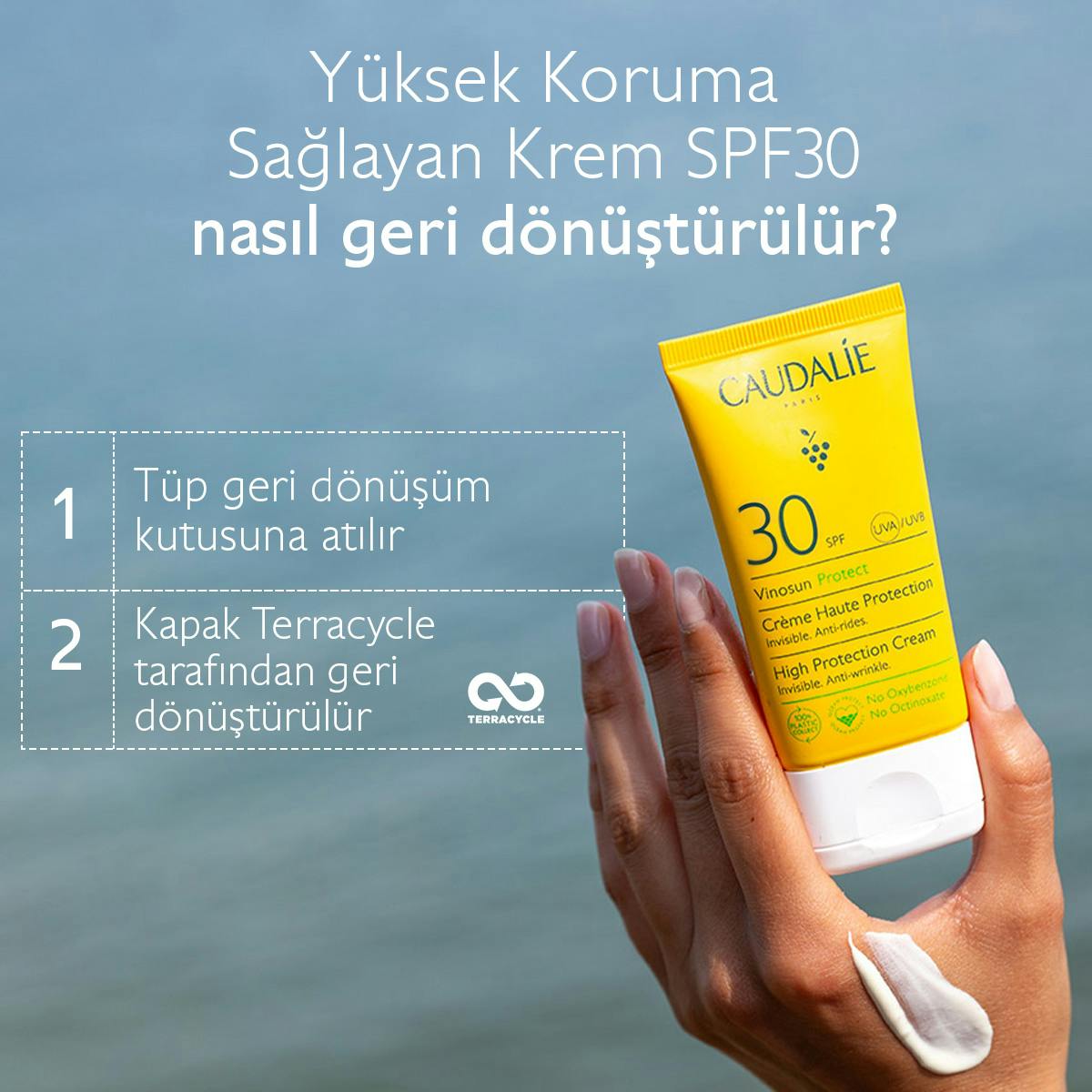 Caudalie Vinosun Protect Spf 30 Güneş Koruyucu Krem 50 ml
