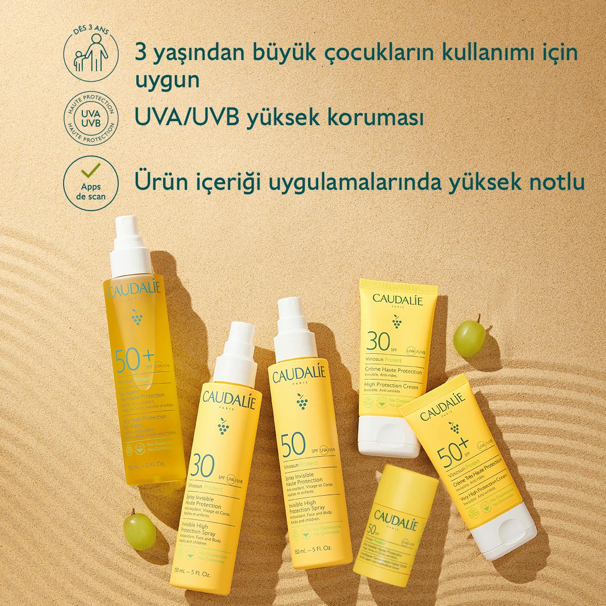 Caudalie Vinosun Protect Spf 30 Güneş Koruyucu Krem 50 ml