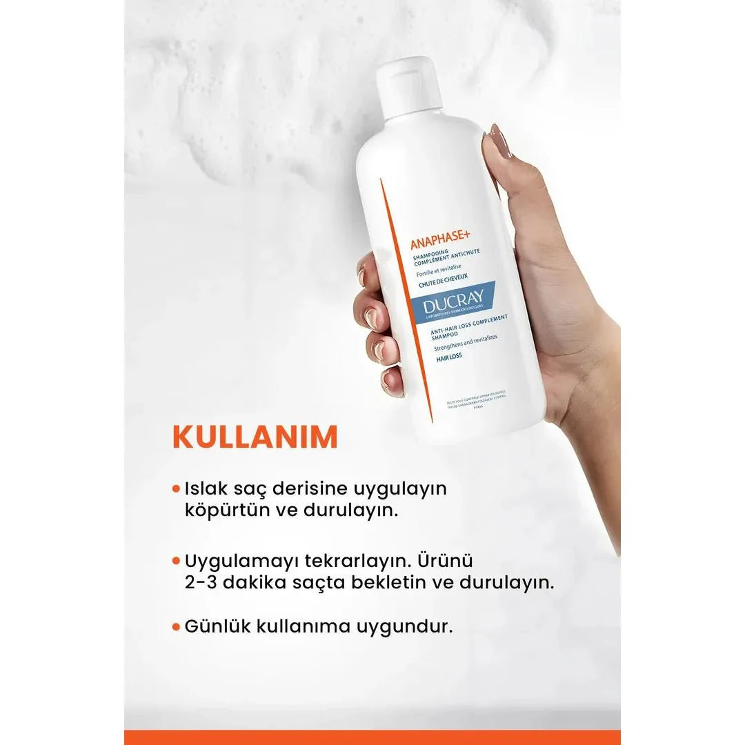 Ducray Anaphase Plus Dökülme Karşıtı Şampuan 400 ml