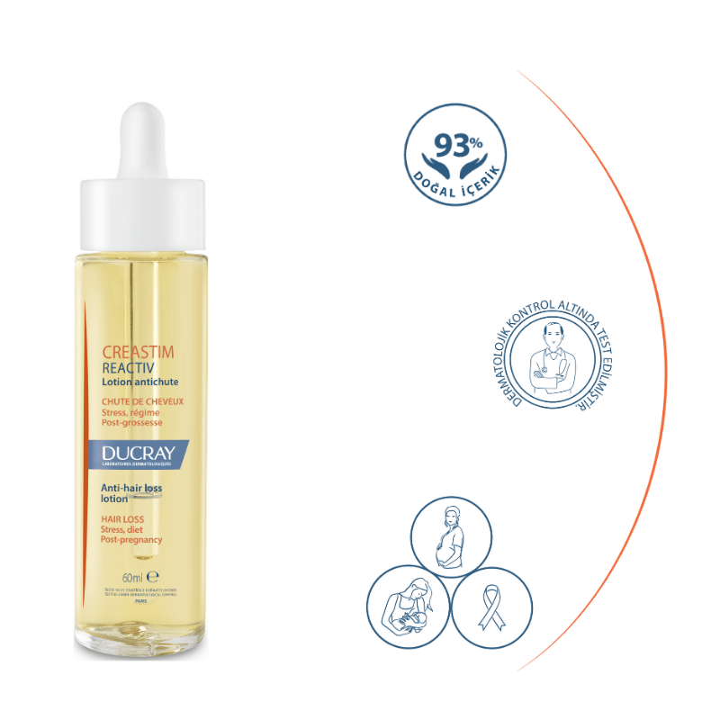 Ducray Creastim Reactiv Saç Dökülmesi Karşıtı Losyon 60 ml