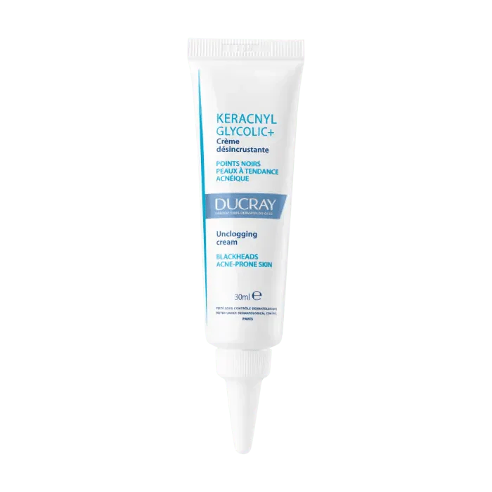 Ducray Keracnyl Glycolic+ Siyah Nokta ve Parlama Karşıtı Bakım Kremi 30ml