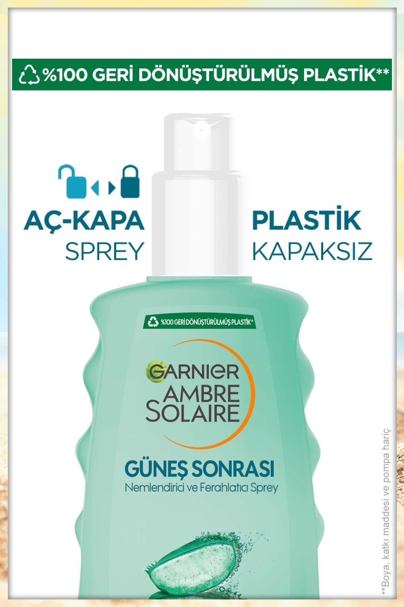 Garnier Ambre Solaire Güneş Sonrası Nemlendirici Ferahlatıcı Sprey 200 ml