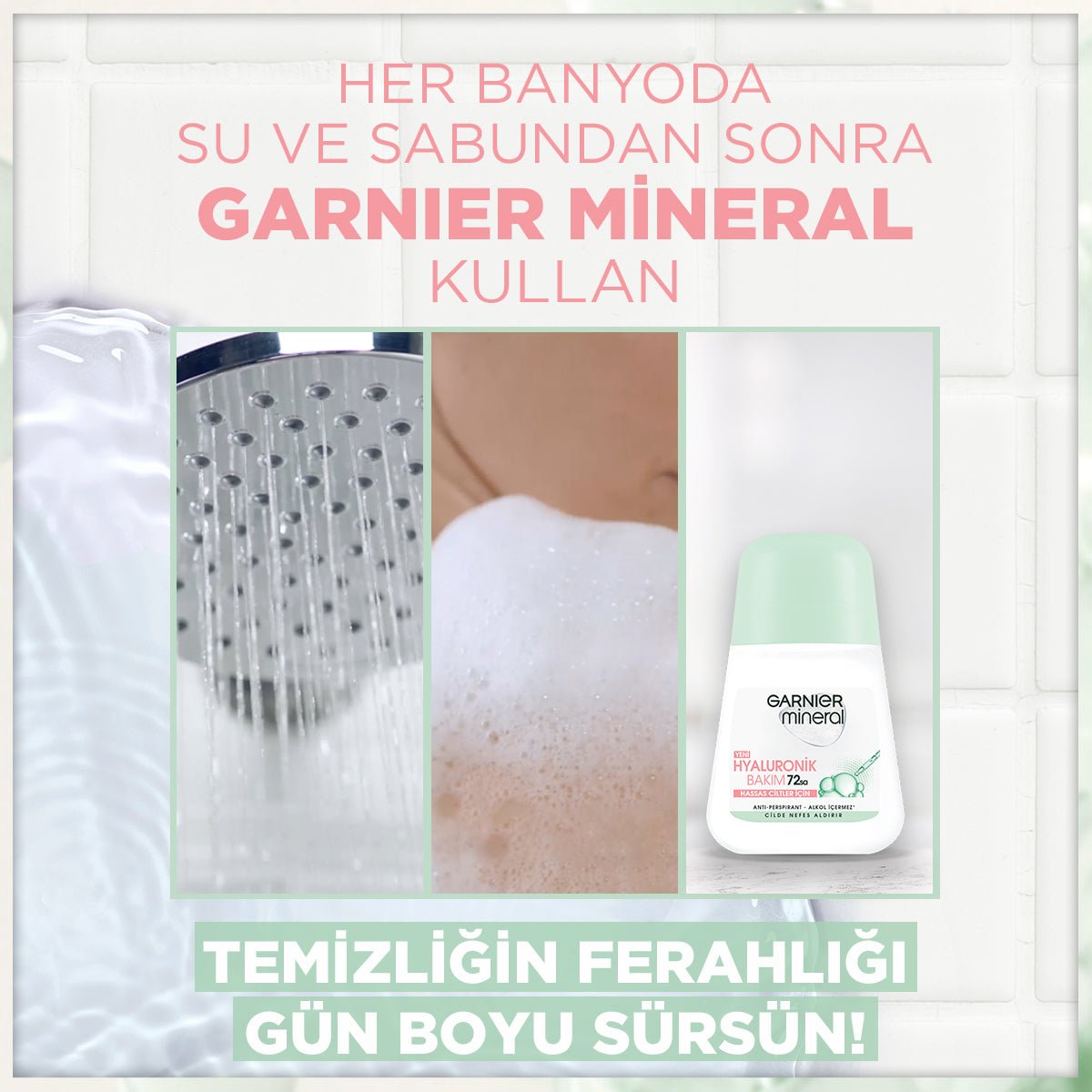 Garnier Mineral Hyaluronik Bakım Roll-on Deodorant