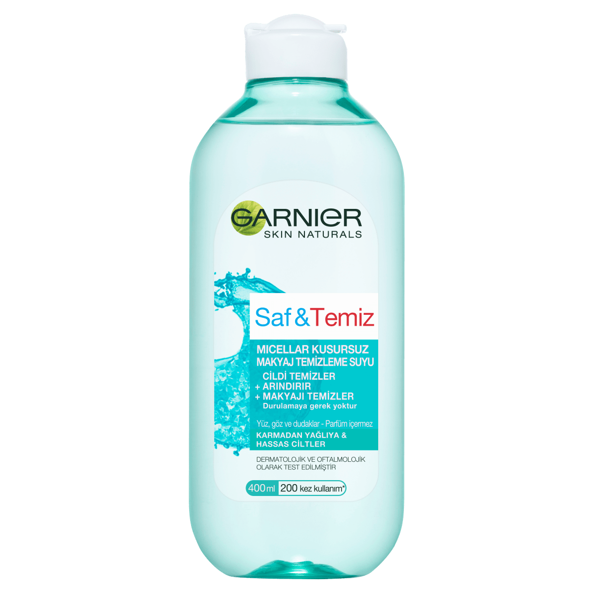 Garnier Saf & Temiz Micellar Kusursuz Makyaj Temizleme Suyu 400ML