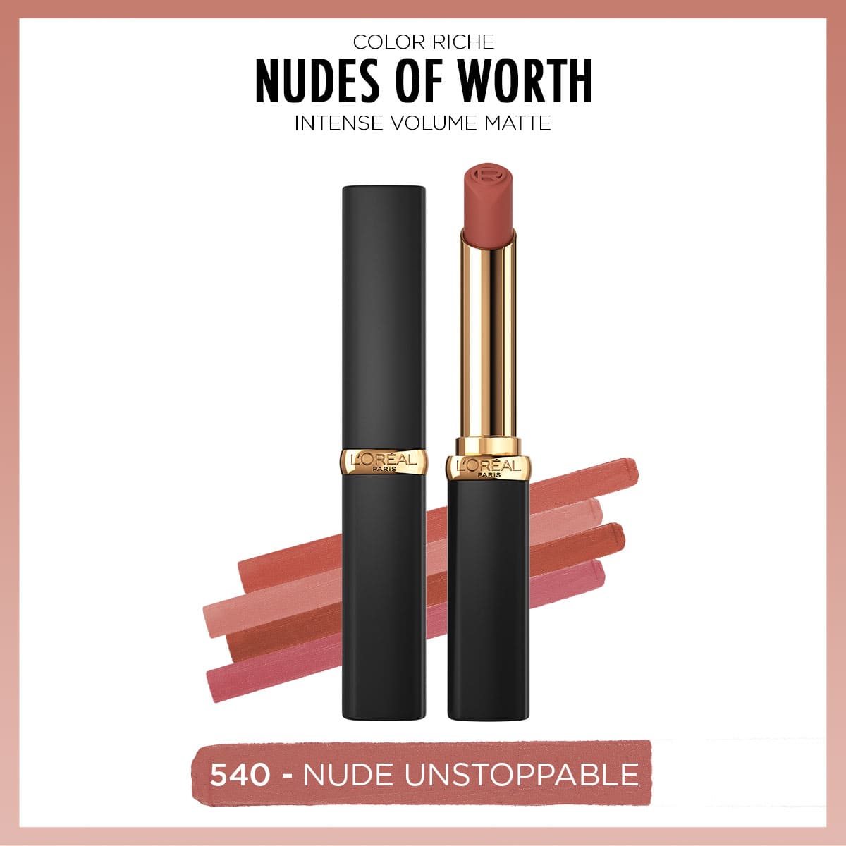 Loreal Paris Color Riche Intense Volume Matte Ruj - 540 Nude Unstoppable