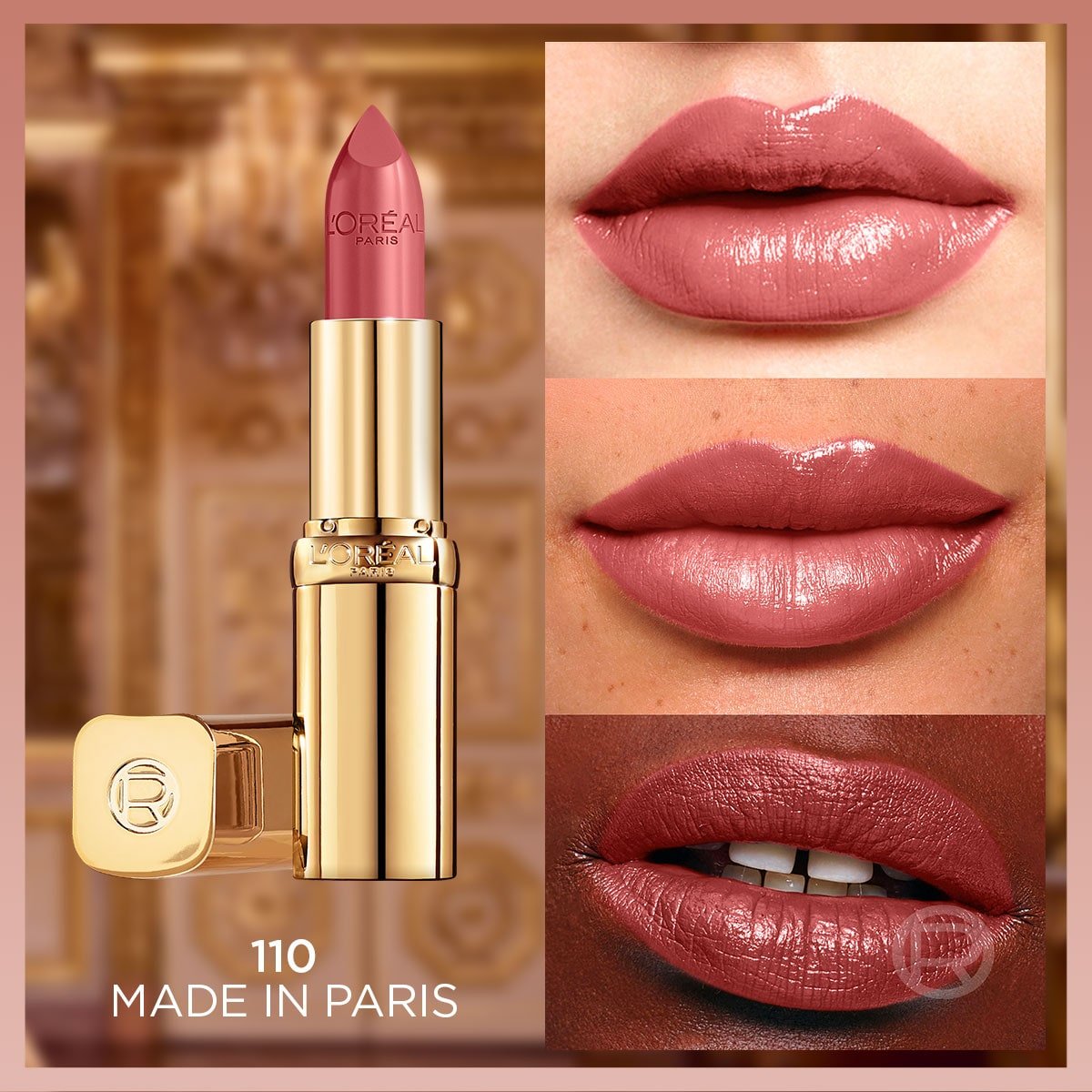 Loreal Paris Color Riche Saten Bitişli Ruj - 110 Made in Paris