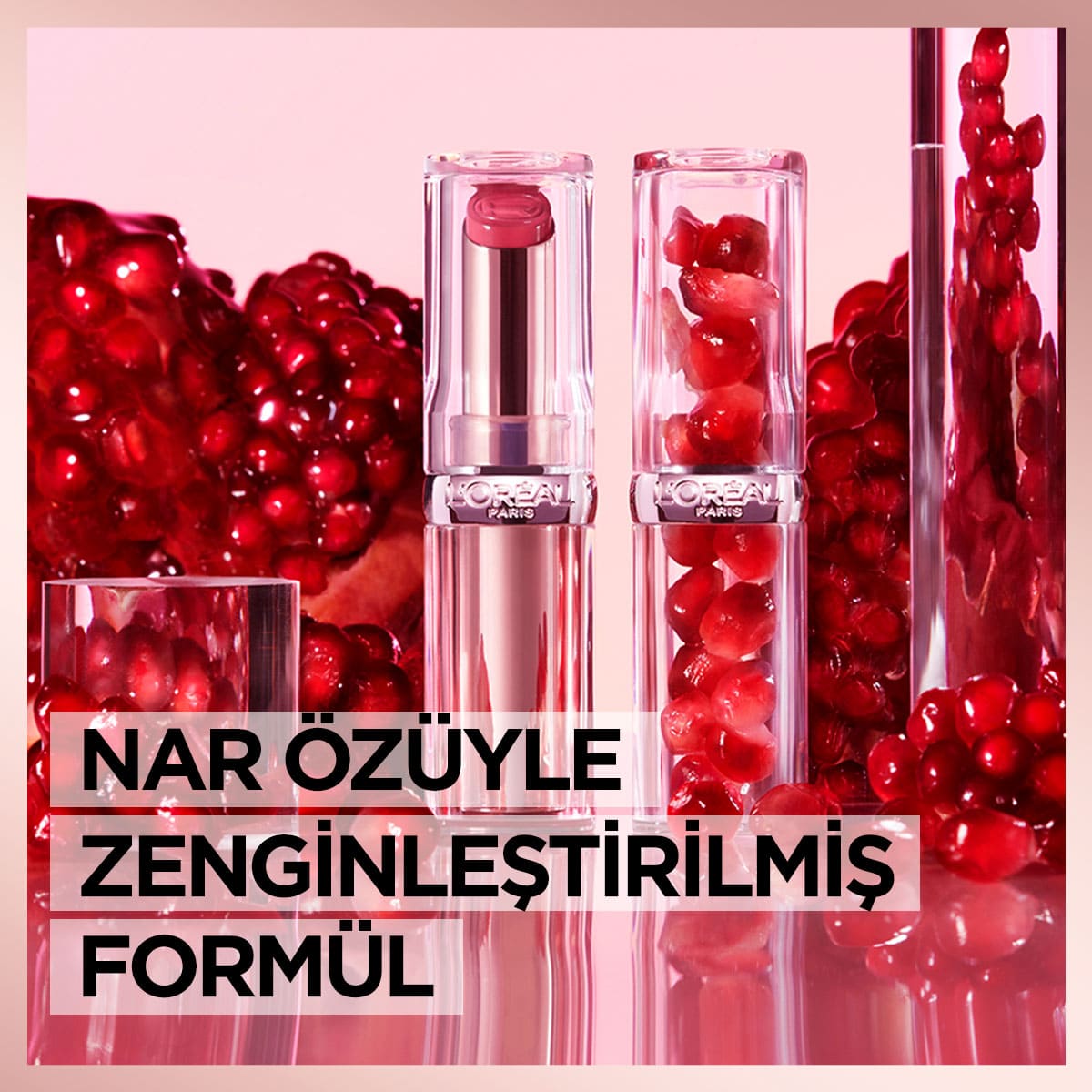 Loreal Paris Glow Paradise Balm-in-Lipstick - Işıltı Veren Ruj 112 Pastel Exaltation