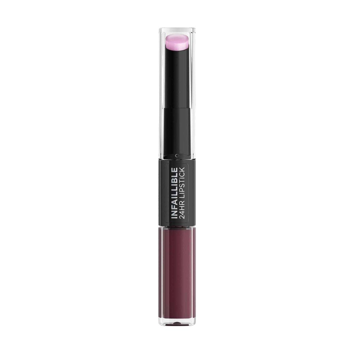 Loreal Paris Infaillible 2-Step 24 Saat Kalıcı Likit Ruj & Balm - 215 Wine Oclock