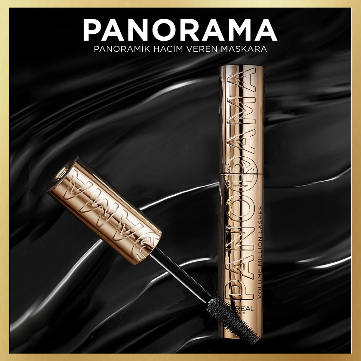 Loreal Paris Panorama Hacim Veren Maskara Siyah