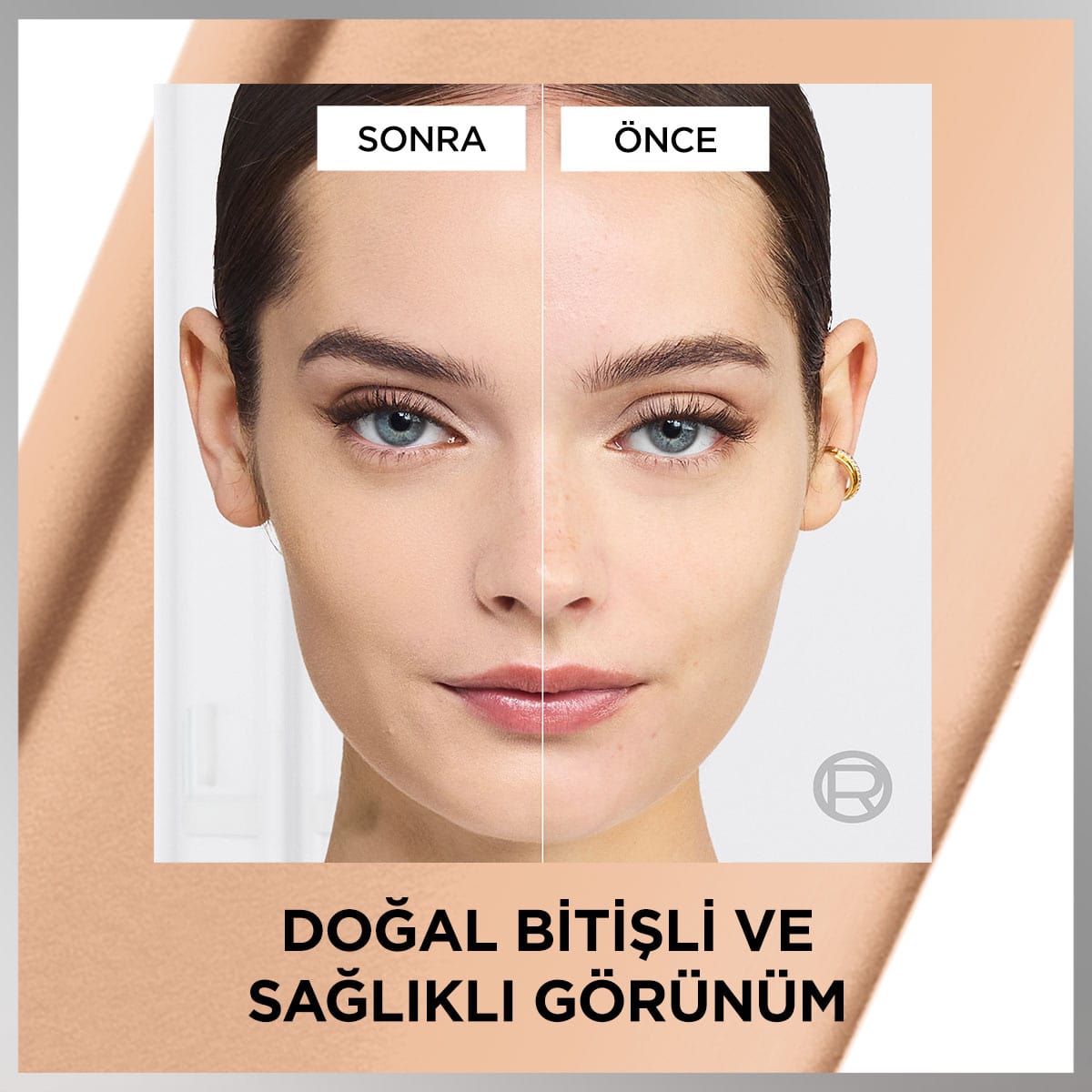 Loreal Paris True Match Bakım Yapan Fondöten - 1C Soğuk Alt Ton