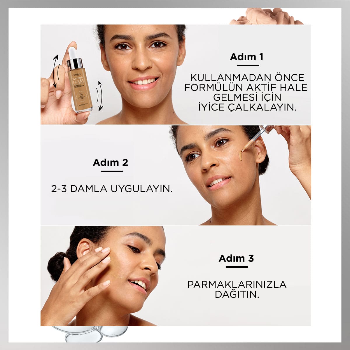 Loreal Paris True Match Nude Fondöten Serum 0.5-2 Very Light