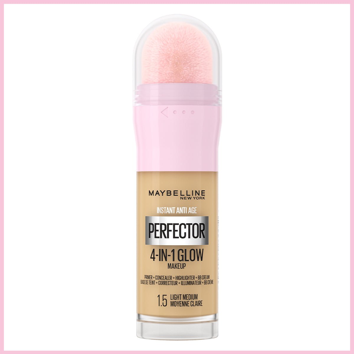 Maybelline Instant Perfector Glow 4 Etki 1 Arada Fondöten- 1.5 Light Medium