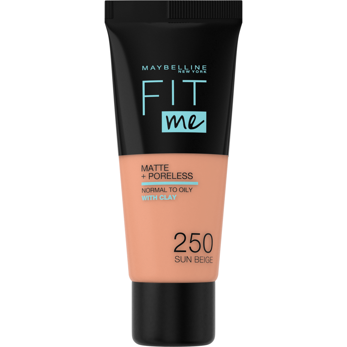 Maybelline New York Fit Me Matte+Poreless Fondöten - 250 Sun Beige