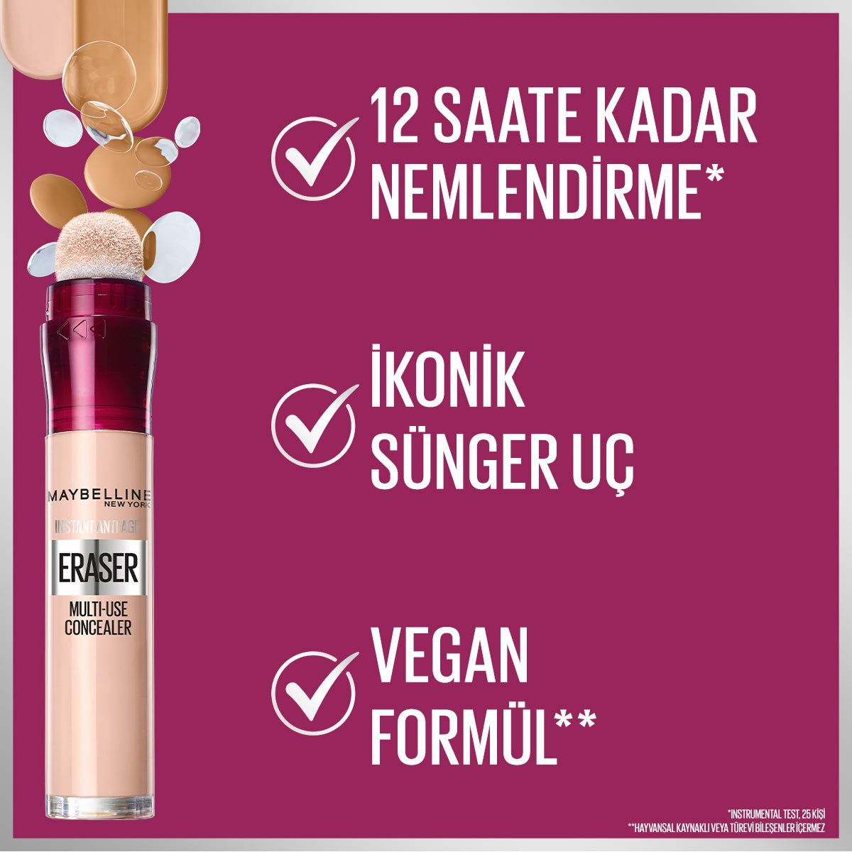 Maybelline New York Instant Anti Age Eraser Kapatıcı - 08 Buff