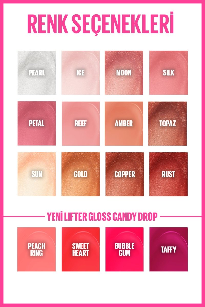 Maybelline New York Lifter Gloss Nemlendirici Dudak Parlatıcısı- 24 Bubblegum