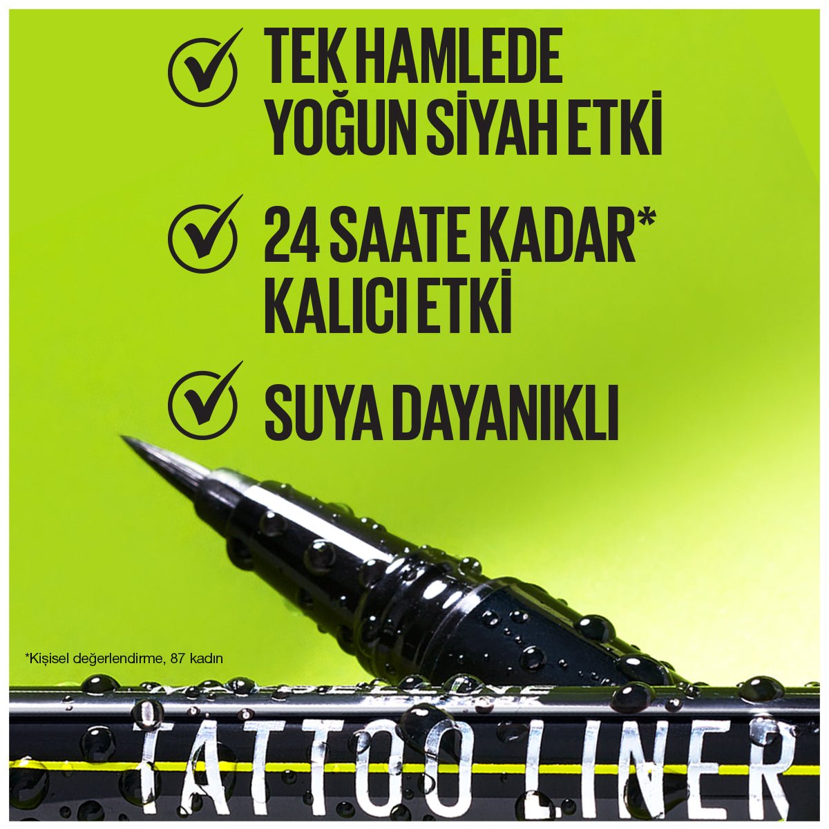 Maybelline New York Tattoo Liner Ink Pen - Matte Black