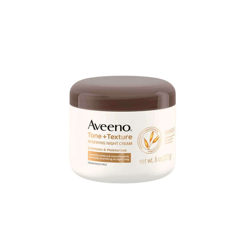 Aveeno Tone + Texture Eksfoliye Edici Ve Nemlendirici Gece Vücut Kremi 227gr
