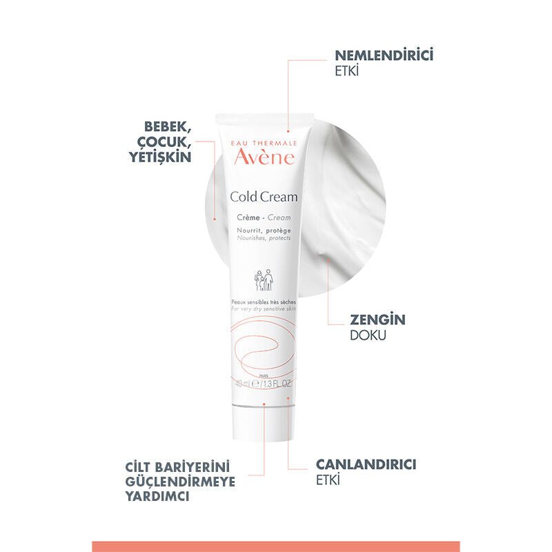 Avene Cold Cream Nemlendirici Krem 40 ml