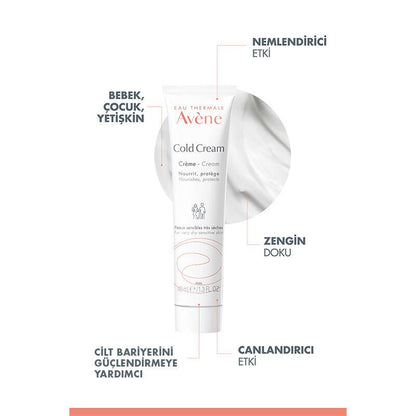 Avene Cold Cream Nemlendirici Krem 40 ml