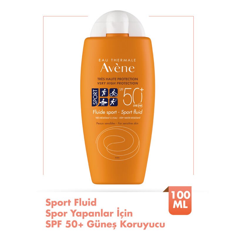 Avene Fluid Sport Güneş Koruyucu Krem SPF50 100 ml
