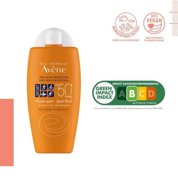 Avene Fluid Sport Güneş Koruyucu Krem SPF50 100 ml