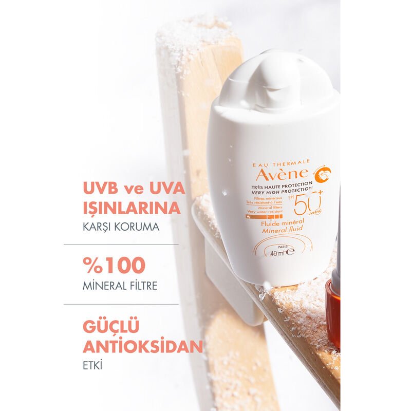Avene Fluide Mineral Güneş Kremi Spf50+ 40 ml