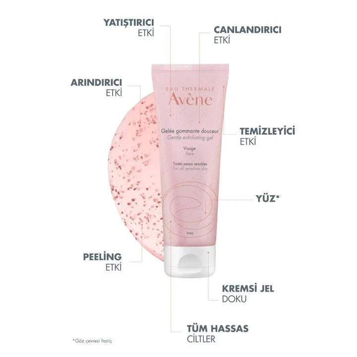 Avene Gentle Exfoliating Gel Peeling Bakım Jeli 75 ml