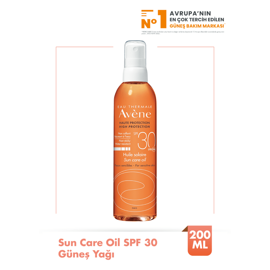 Avene Huile Solaire SPF 30+ Güneş Yağı 200 ml