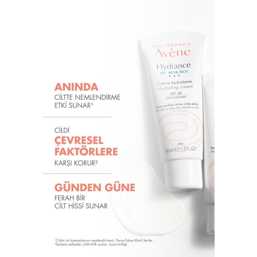 Avene Hydrance UV Rich Nemlendirici Krem SPF30 40 ml