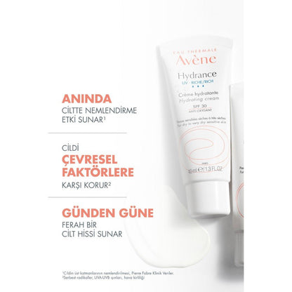 Avene Hydrance UV Rich Nemlendirici Krem SPF30 40 ml