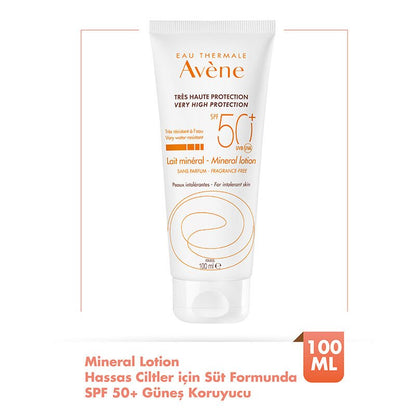 Avene Lait Spf 50 Mineral Lotion (Mineral Güneş Losyonu) 100ml