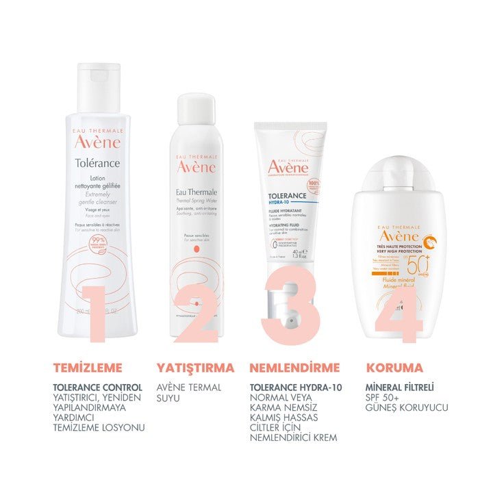 Avene Tolerance Hydra-10 Fluide Bakım Kremi 40 ml