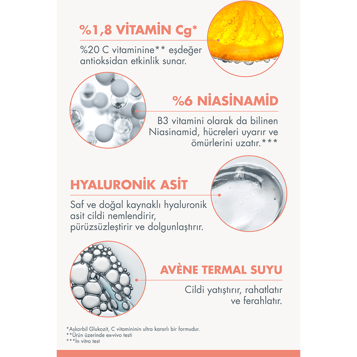 Avene Vitamin Activ Cg Işıltı Veren Antioksidan İçerikli Yoğun Yüz Kremi 50 ml
