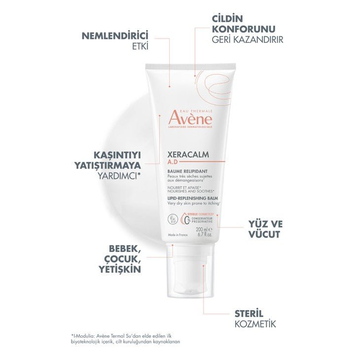 Avene XeraCalm A D Baume Cilt Yatıştırıcı Balsam 200 ml