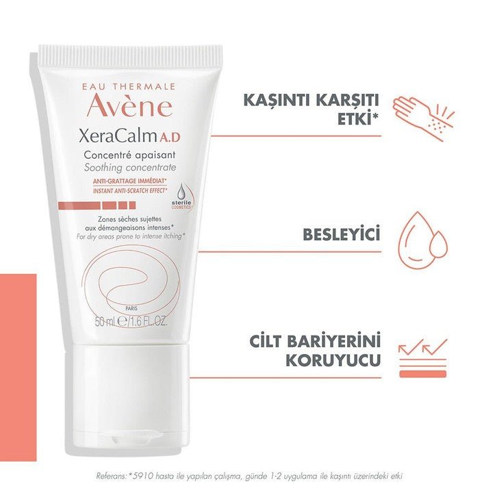 Avene XeraCalm A.D Konsantre Cilt Yatıştırıcı Krem 50 ml