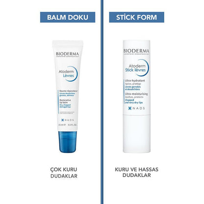 Bioderma Atoderm Lip Stick Besleyici Dudak Bakımı 4 g
