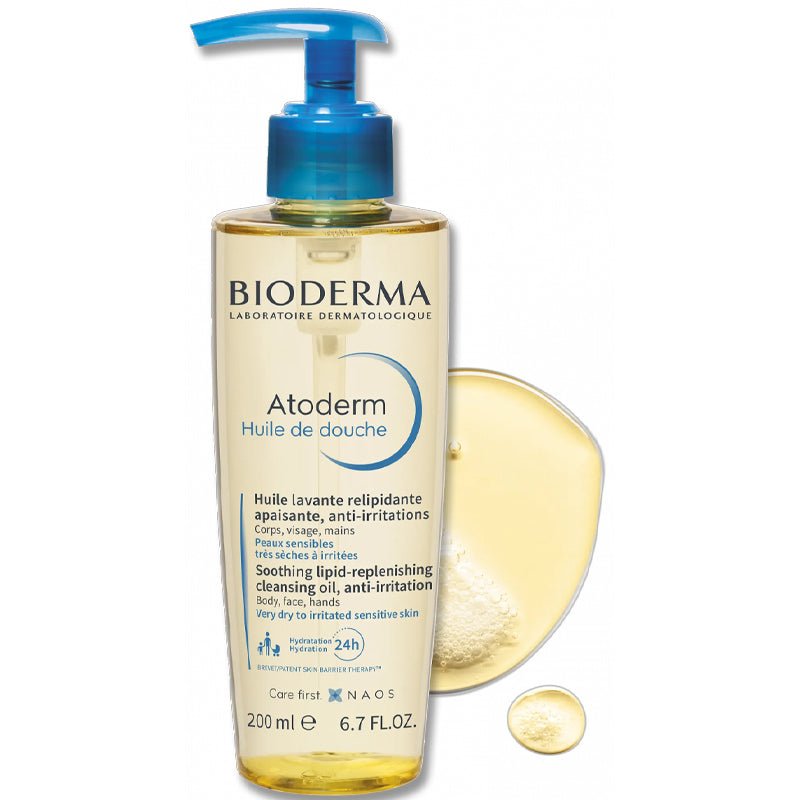 Bioderma Atoderm Shower Oil - Atopi Eğilimli Cilt için Duş Yağı 200 ml
