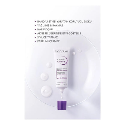 Bioderma Cicabio Cream Onarıcı Cilt Bakım Kremi 40 ml